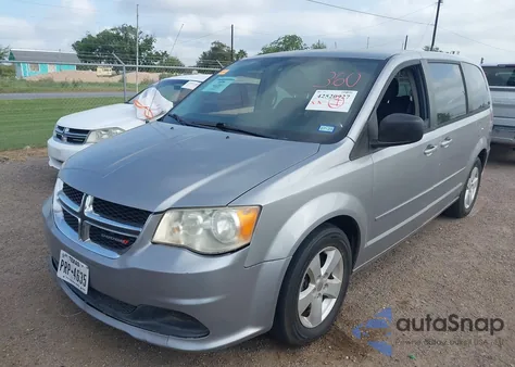 2013 Dodge Grand Caravan Se from USA, damaged, VIN 2C4RDGBG9DR682175